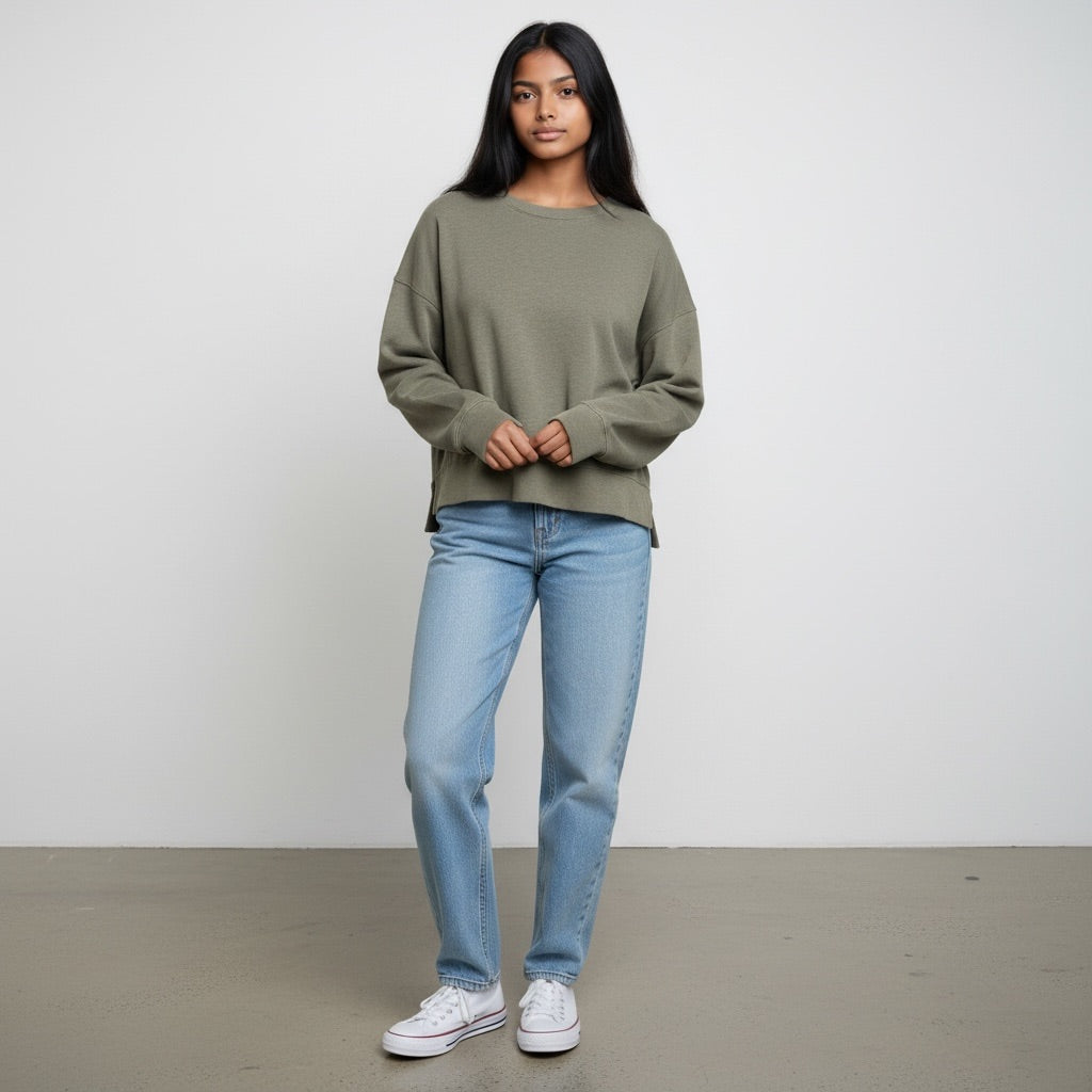Olive Time and Tru Girls-Clothing, Youth Large